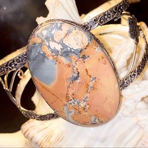 Gorgeous Maligano Jasper Italian cuff